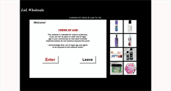 Desktop Screenshot of lnlwholesale.com